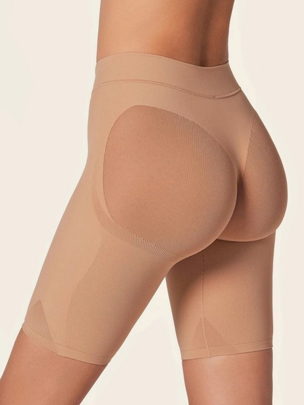 LEONISA | Smart Shape Short Well-Rounded Invisible Butt Lifter Shaper Short